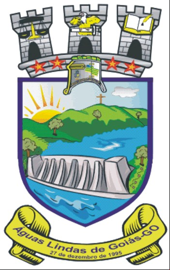 Brasão da cidade de Aguas Lindas De Goias - GO