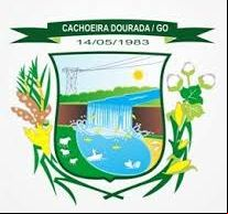 Brasão da cidade de Cachoeira Dourada - GO