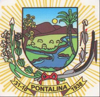 Brasão da cidade de Pontalina - GO