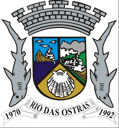 Brasão da cidade de Rio Das Ostras - RJ