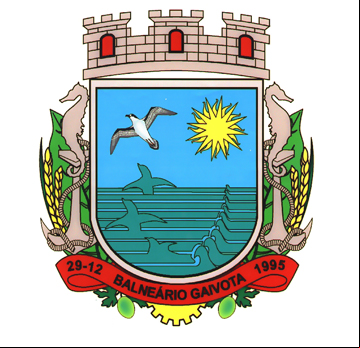 Brasão da cidade de Balneario Gaivota - SC