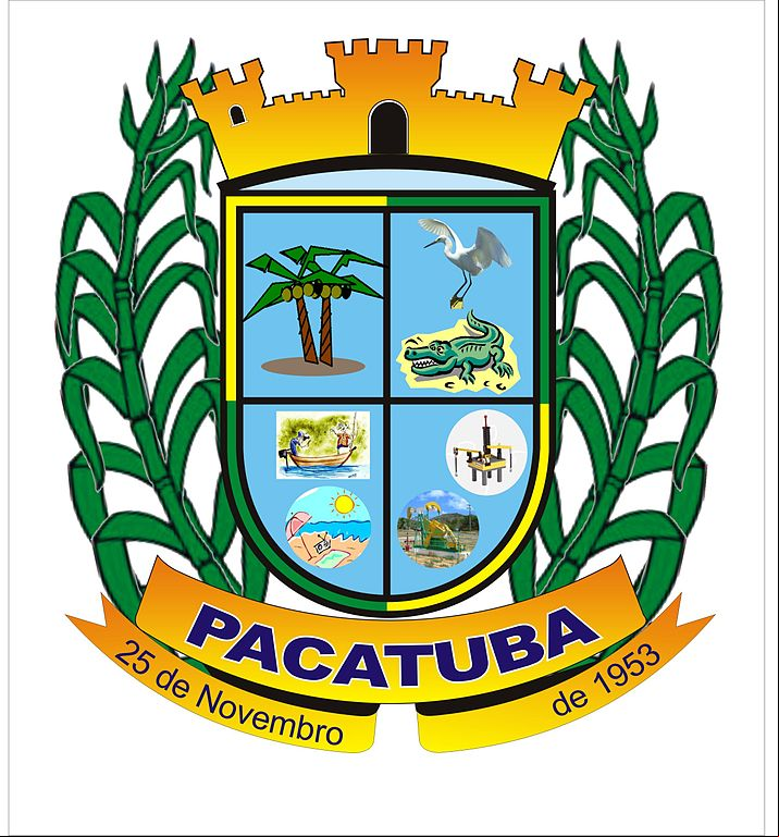 Brasão da cidade de Pacatuba - SE